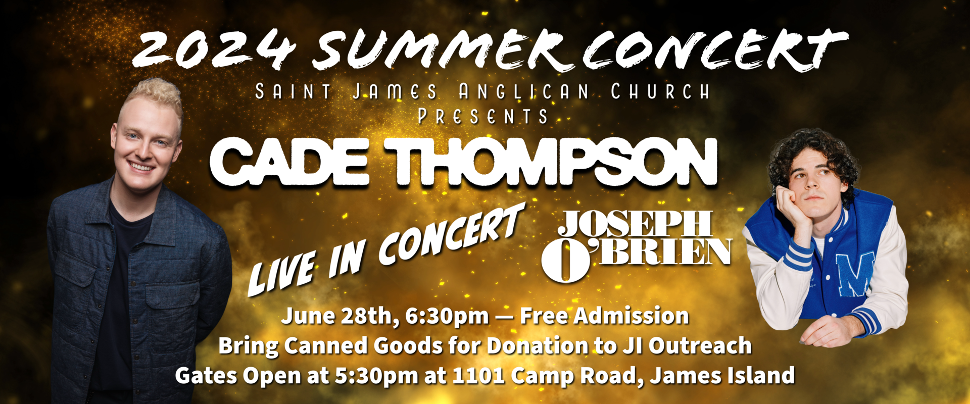 2024 Summer Concert with Cade Thompson and Joseph OBrien
